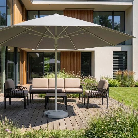 Parasol ogrodowy RODOS fi 4m - Zdjęcie 5