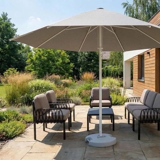 Parasol ogrodowy RODOS fi 4m - Zdjęcie 6