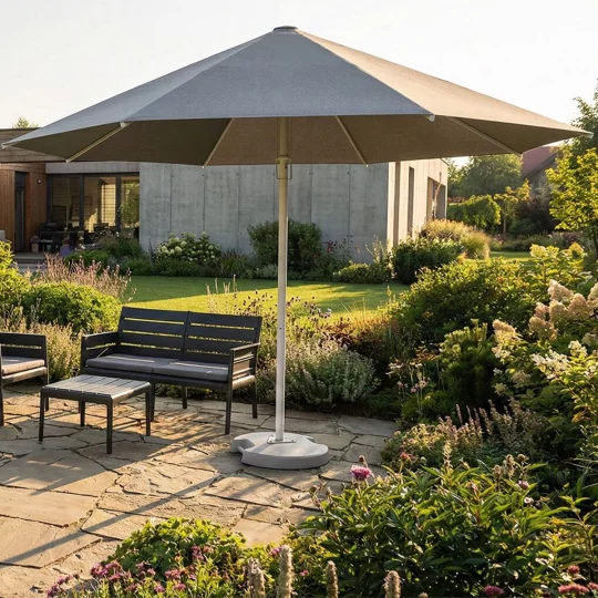 Parasol ogrodowy RODOS fi 4m - Zdjęcie 7