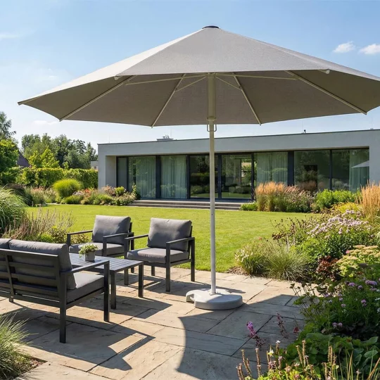 Parasol ogrodowy RODOS fi 4m - Zdjęcie 8