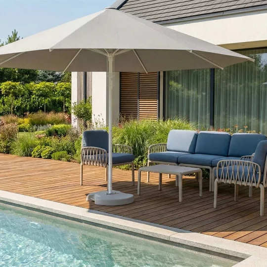 Parasol ogrodowy RODOS fi 4m - Zdjęcie 9
