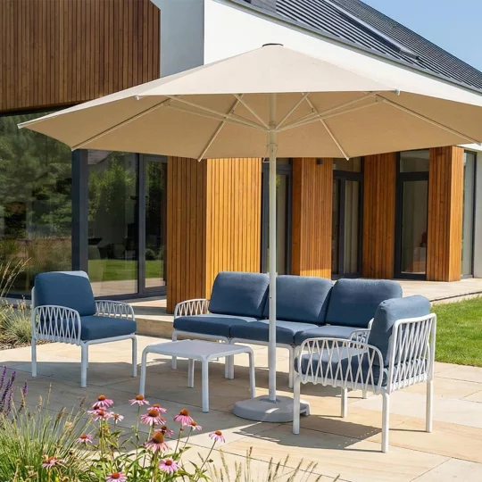 Parasol ogrodowy RODOS fi 4m - Zdjęcie 4