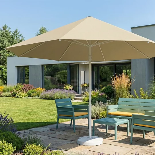 Parasol ogrodowy RODOS fi 4m - Zdjęcie 5