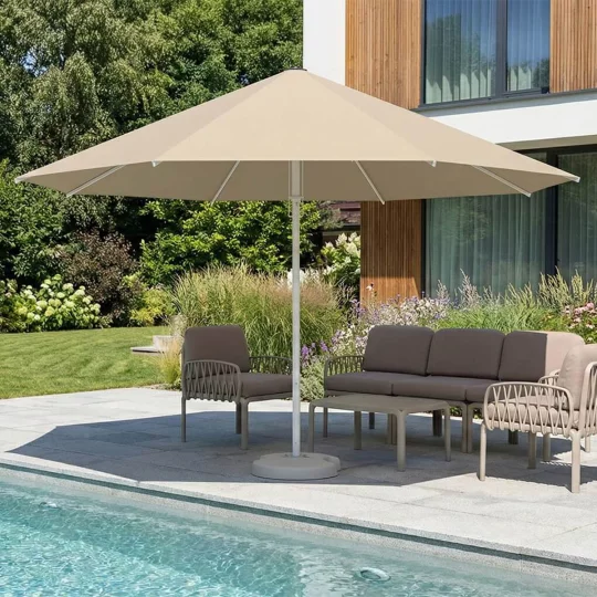 Parasol ogrodowy RODOS fi 4m - Zdjęcie 7