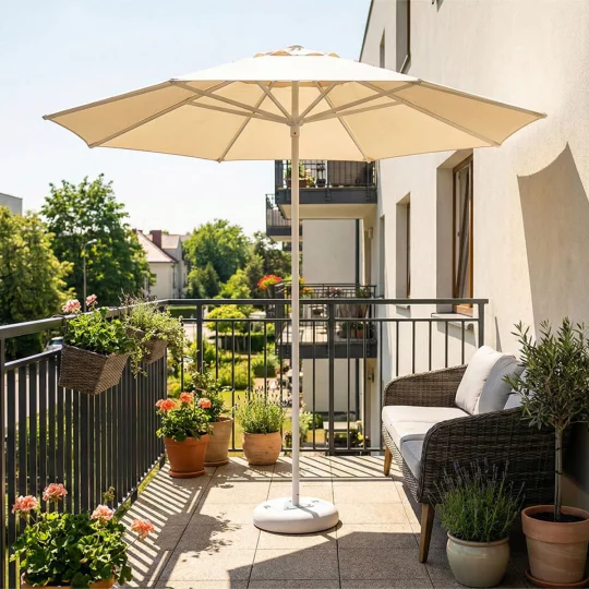 Parasol ogrodowy RODOS fi 4m - Zdjęcie 9