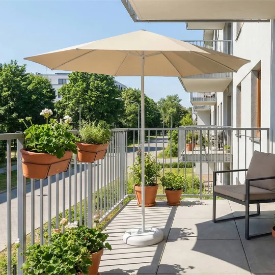 Parasol ogrodowy RODOS fi 4m - Zdjęcie 10