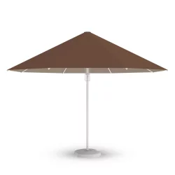 Parasol ogrodowy RODOS fi 4m Brązowy