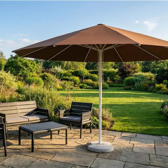 Parasol ogrodowy RODOS fi 4m - Zdjęcie 4