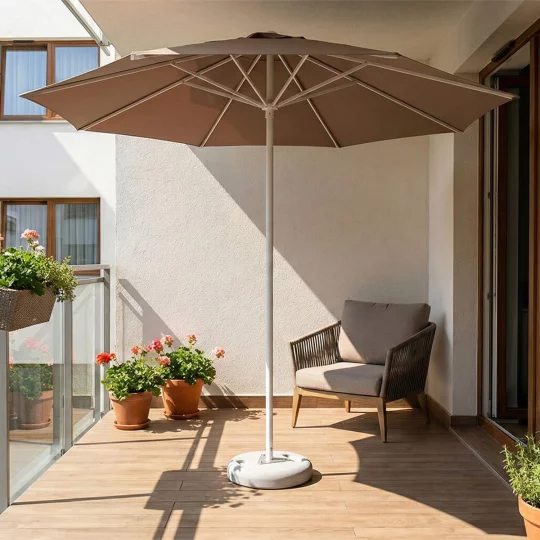 Parasol ogrodowy RODOS fi 4m - Zdjęcie 7