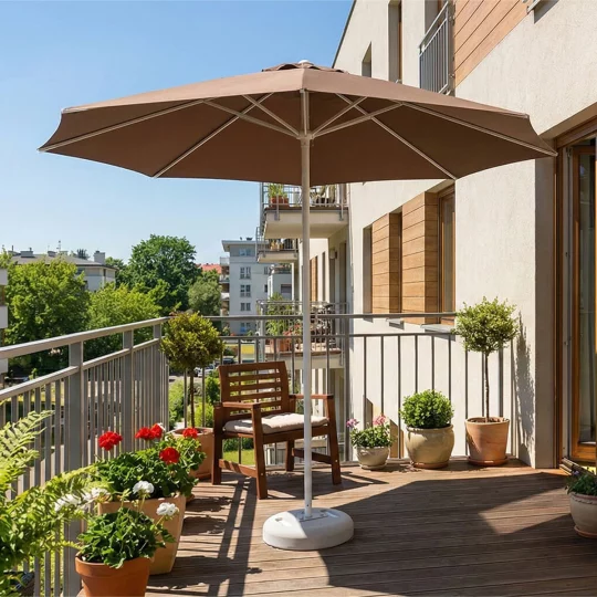 Parasol ogrodowy RODOS fi 4m - Zdjęcie 8