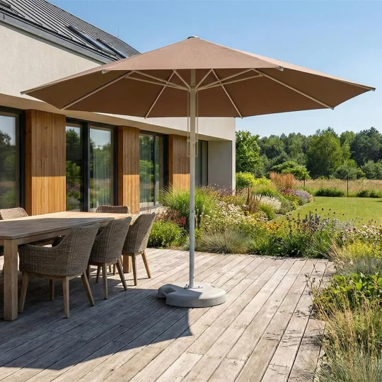 Parasol ogrodowy RODOS fi 4m - Zdjęcie 9