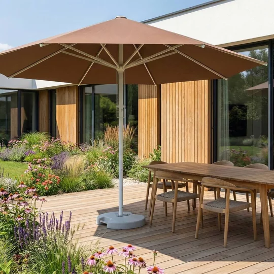 Parasol ogrodowy RODOS fi 4m - Zdjęcie 10