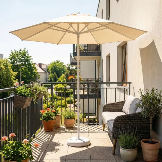 Parasol ogrodowy RODOS fi 3m - Zdjęcie 4