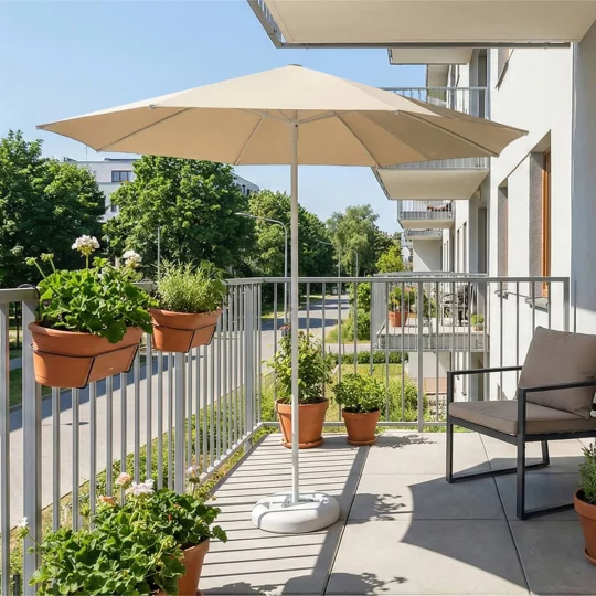Parasol ogrodowy RODOS fi 3m - Zdjęcie 5