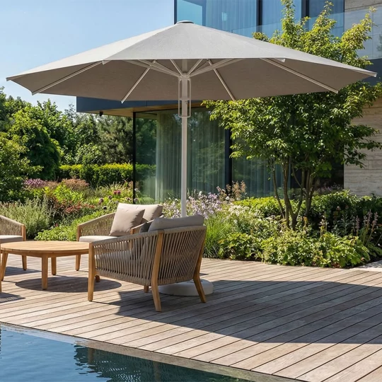 Parasol ogrodowy RODOS fi 3,5m - Zdjęcie 5