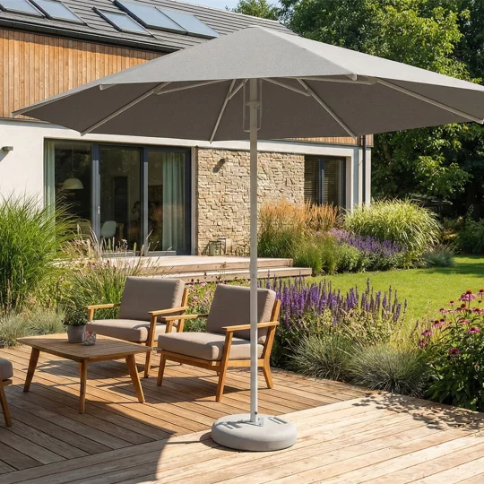 Parasol ogrodowy RODOS fi 3,5m - Zdjęcie 9