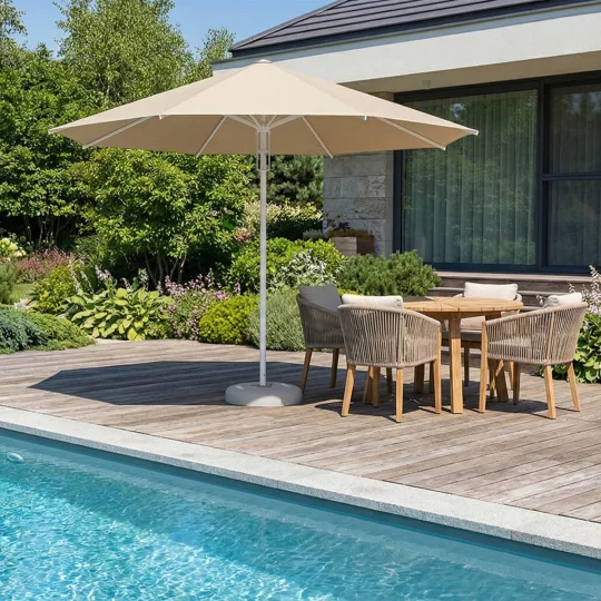Parasol ogrodowy RODOS fi 3,5m - Zdjęcie 4