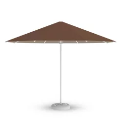 Parasol ogrodowy RODOS fi 3,5m Brązowy