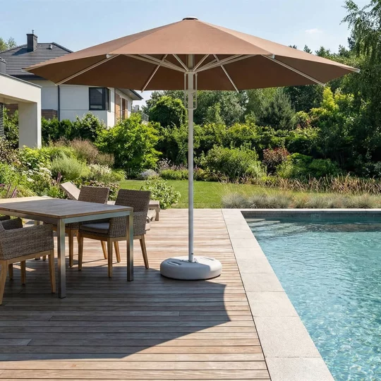 Parasol ogrodowy RODOS fi 3,5m - Zdjęcie 3
