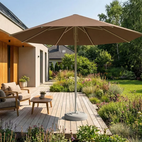 Parasol ogrodowy RODOS fi 3,5m - Zdjęcie 7