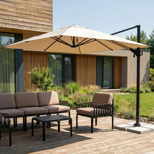 Parasol ogrodowy RIO 3m - Zdjęcie 3