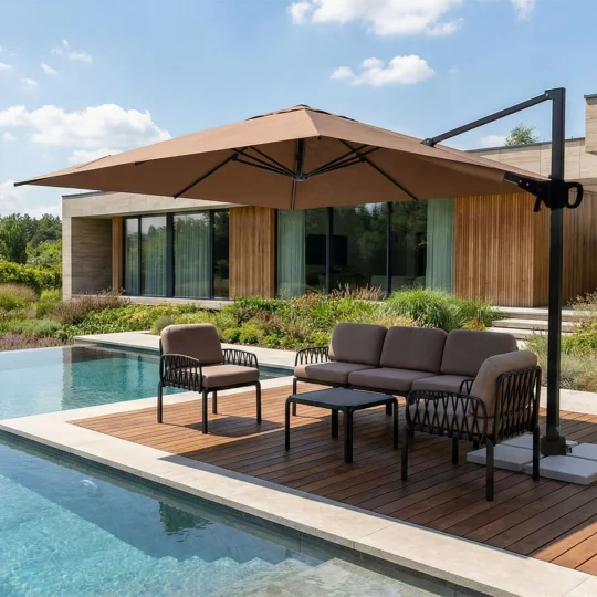 Parasol ogrodowy RIO 3m - Zdjęcie 8