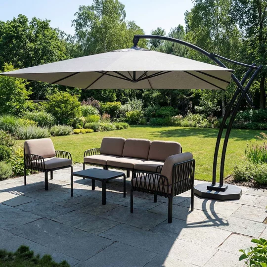 Parasol ogrodowy IBIZA QUATTRO 3,5m - Zdjęcie 3