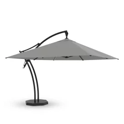 Parasol ogrodowy IBIZA QUATTRO 3,5m Szary