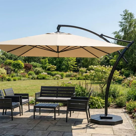 Parasol ogrodowy IBIZA QUATTRO 3,5m - Zdjęcie 5