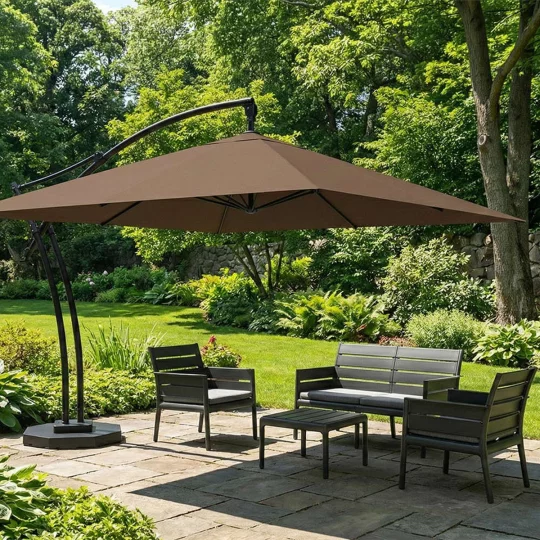 Parasol ogrodowy IBIZA QUATTRO 3,5m - Zdjęcie 6