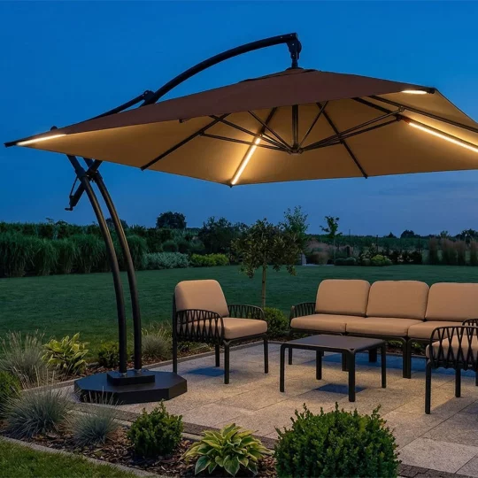 Parasol ogrodowy IBIZA QUATTRO 3,5m - Zdjęcie 7