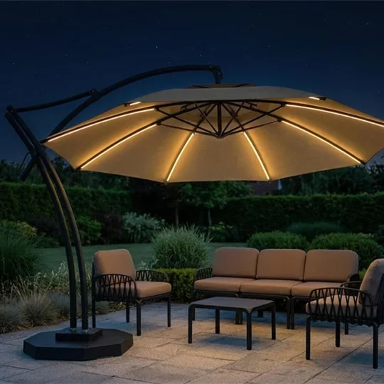 Parasol ogrodowy IBIZA fi 4,2m - Zdjęcie 3