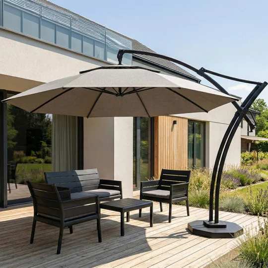 Parasol ogrodowy IBIZA fi 4,2m - Zdjęcie 6