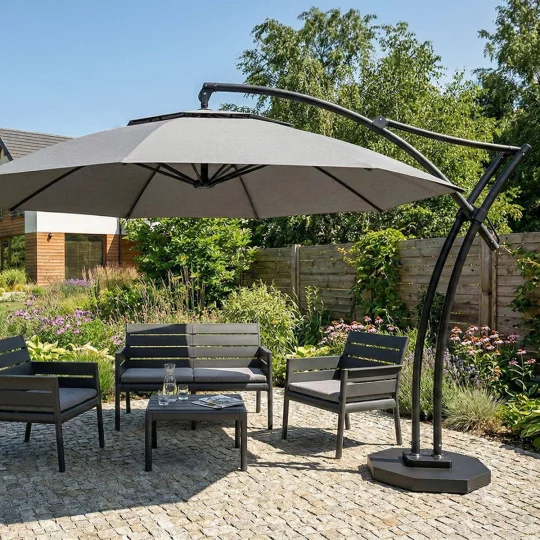 Parasol ogrodowy IBIZA fi 4,2m - Zdjęcie 4