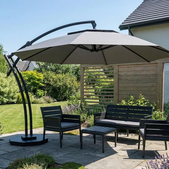Parasol ogrodowy IBIZA fi 4,2m - Zdjęcie 7