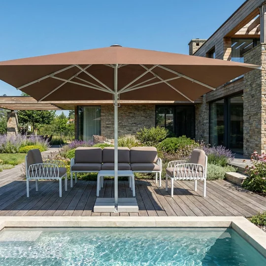 Parasol ogrodowy BARBADOS 4m - Zdjęcie 3