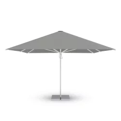 Parasol ogrodowy BARBADOS 4m Szary