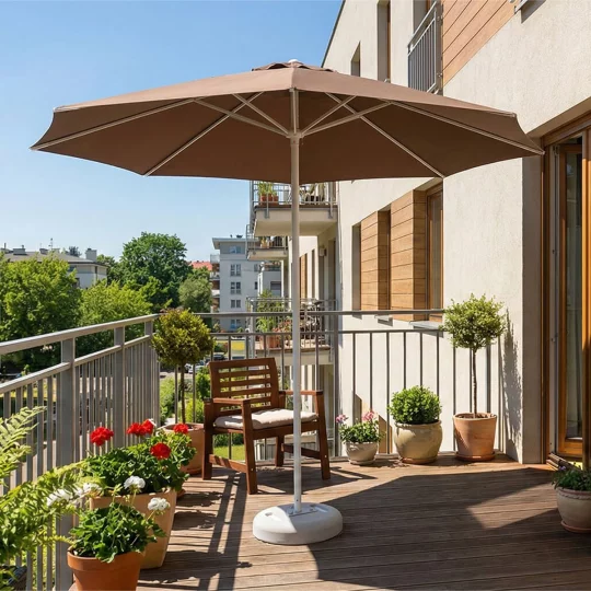 Parasol ogrodowy RODOS fi 2,5m - Zdjęcie 4