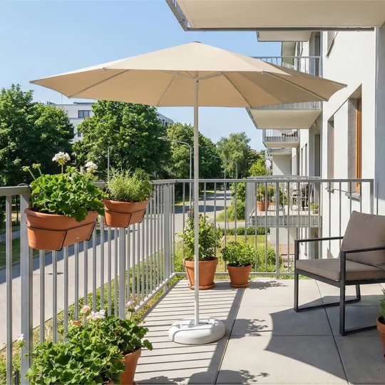 Parasol ogrodowy RODOS fi 2,5m - Zdjęcie 10