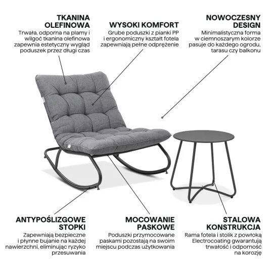 Zestaw AGAVA+STOLIK ART - Zdjęcie 4