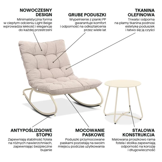 Zestaw AGAVA+STOLIK ART - Zdjęcie 4