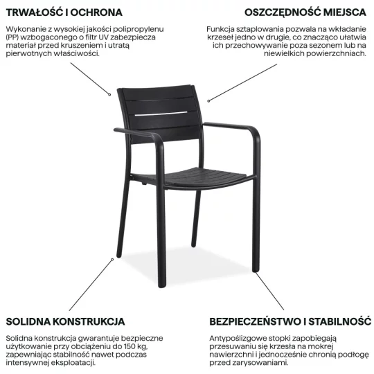Krzesło MILO - Zdjęcie 4