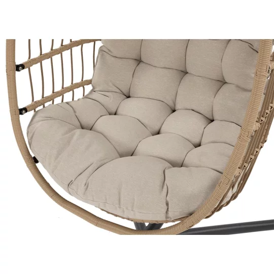 Fotel wiszący HARMONY BEIGE - Zdjęcie 8