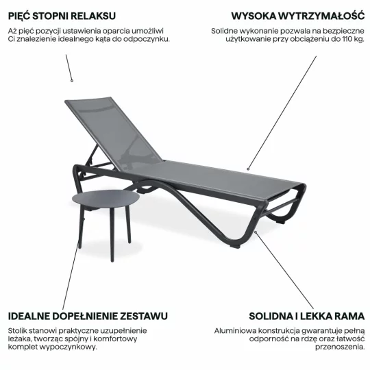 Zestaw AQUALIS 1+1 GREY - Zdjęcie 4
