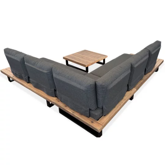 Narożnik OSLO CAFFE ACACIA WOOD - Zdjęcie 5