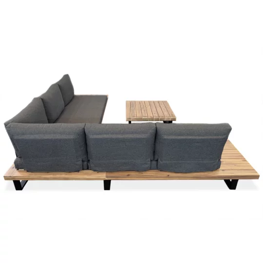 Narożnik OSLO CAFFE ACACIA WOOD - Zdjęcie 6