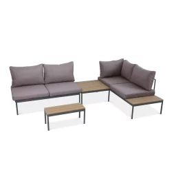 Narożnik FREEMONT DARK GREY NEW