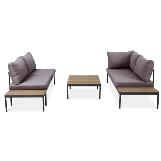 Narożnik FREEMONT DARK GREY NEW - Zdjęcie 7