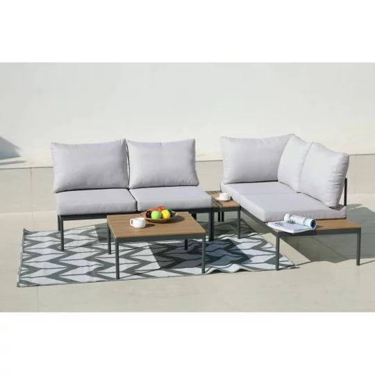Narożnik FREEMONT LIGHT GREY NEW - Zdjęcie 3