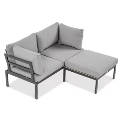 Narożnik/Sofa JAVA Jasnoszary